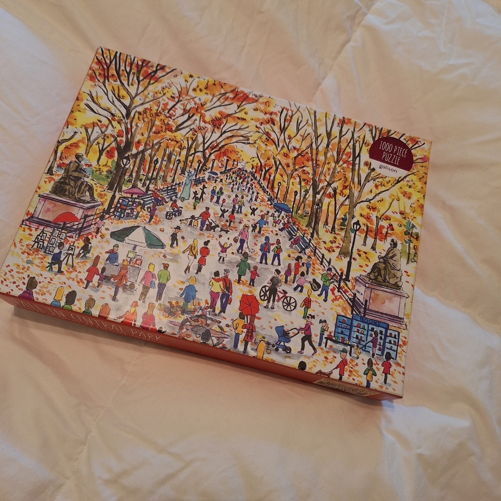 Puzzle Fall In Central Park By Michael Storrings New Unopened